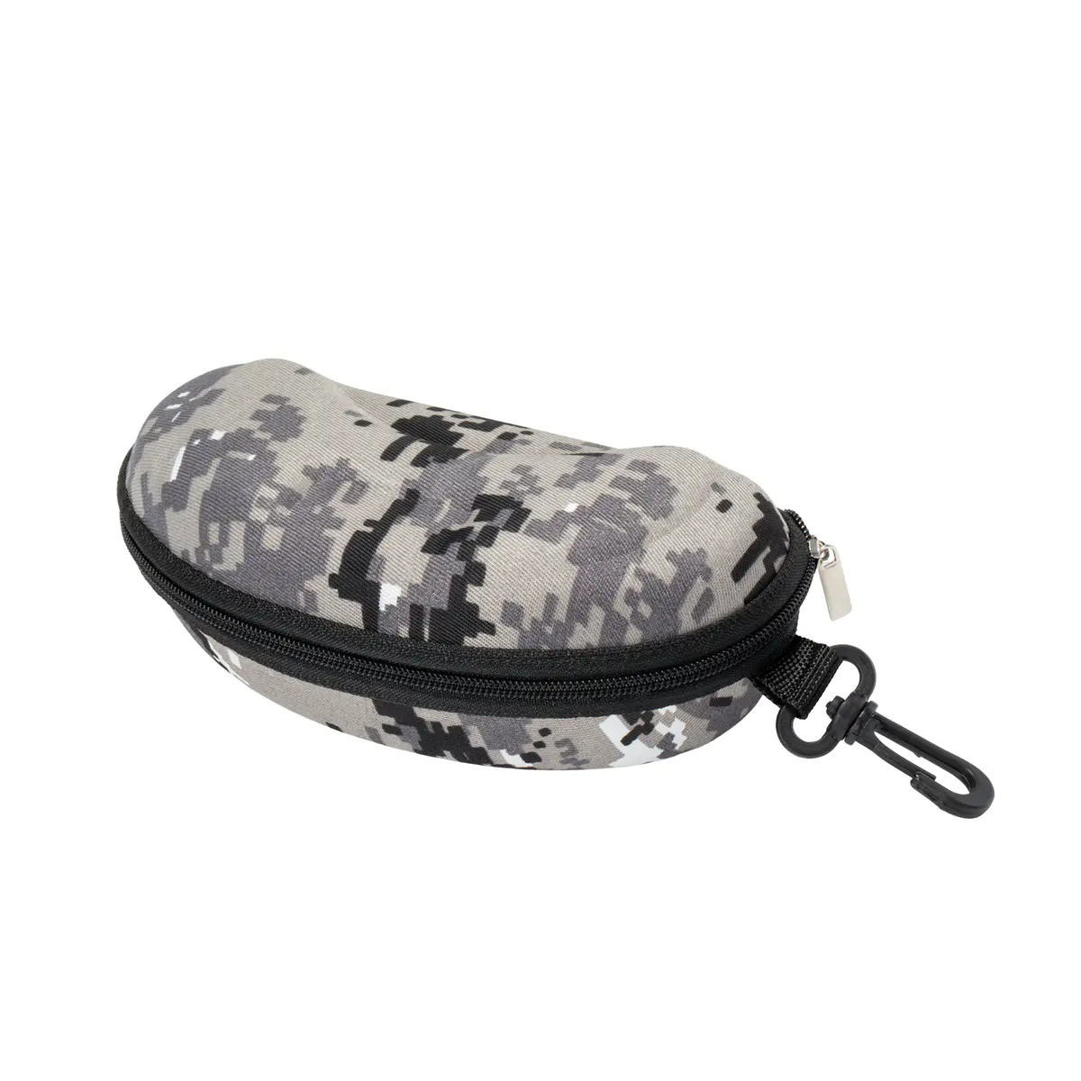 Camouflage Gray Hard Shell Glasses Case