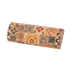 Elegant Diamond-Texture Glasses Case