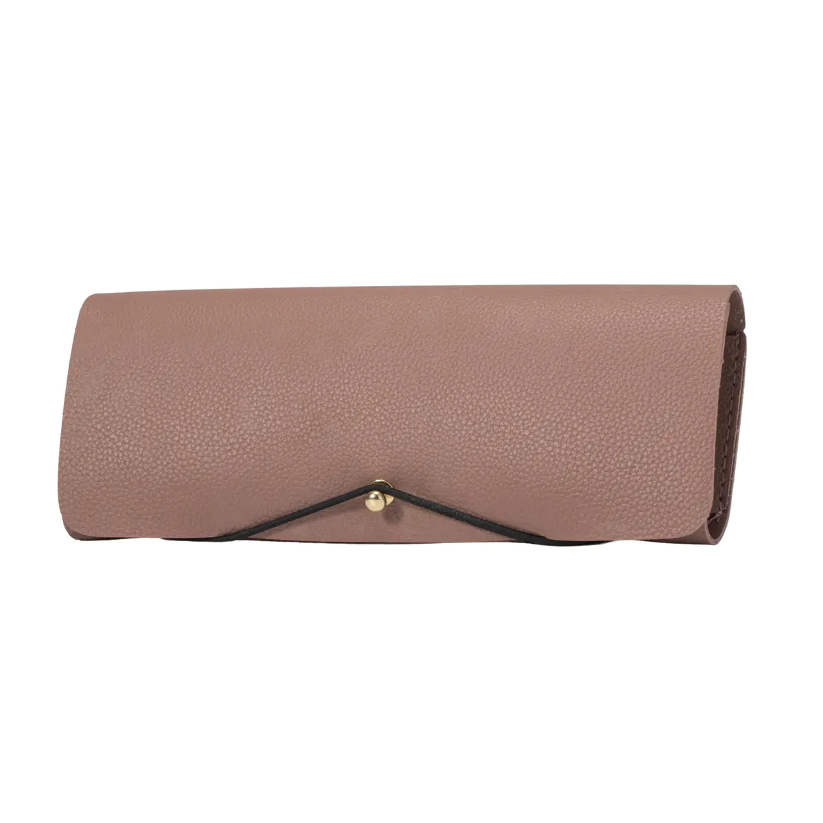 Brown Leather Glasses Case