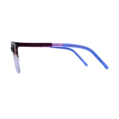 Cat-eye Purple/Tortoiseshell Eyeglasses