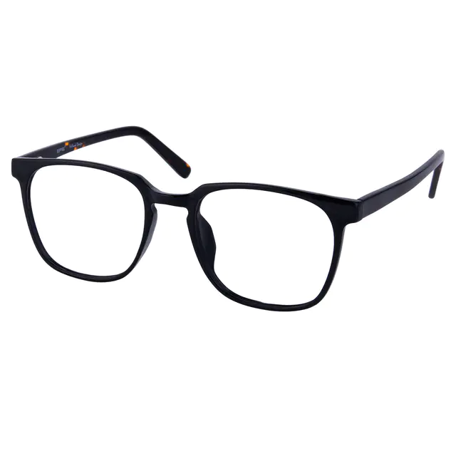 Square Black Eyeglasses