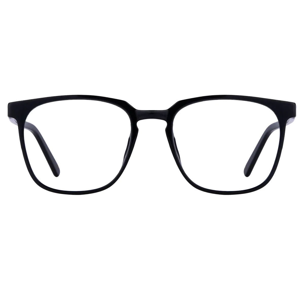 Square Black Eyeglasses