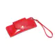 Bold Red Statement Leather Glasses Pouch