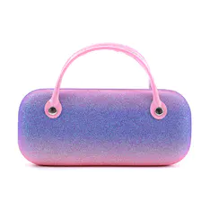 Charming Shimmer Glow Glasses Case