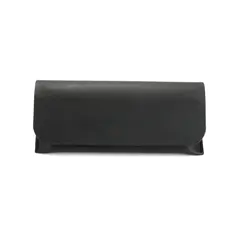 Black Sleek Magnetic Leather Glasses Case
