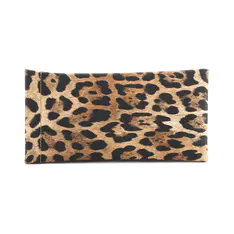 Wild Leopard PU Glasses Pouch