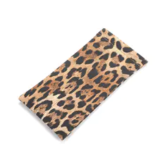 Zaira Leopard PU Glasses Pouch with Cleaning Cloth | EFE