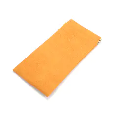 Mustard Yellow Matte PU Glasses Pouch