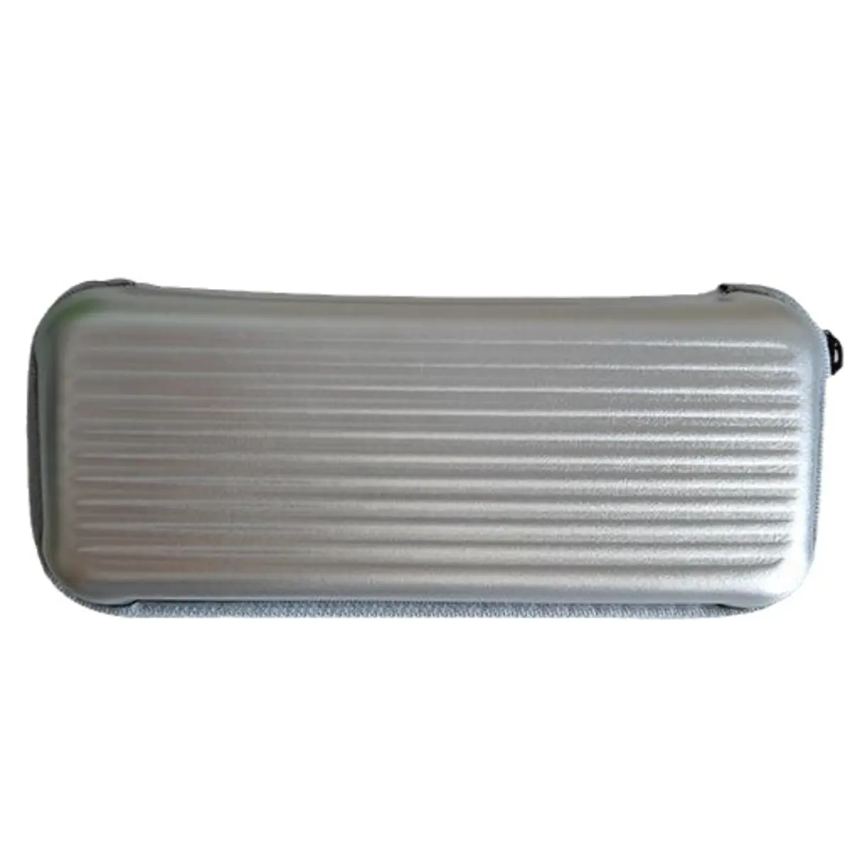 Silver Luggage Style Metal Glasses Case