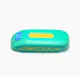 Green Cartoon Train PU Glasses Case