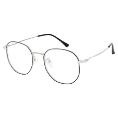 Geometric Black Eyeglasses