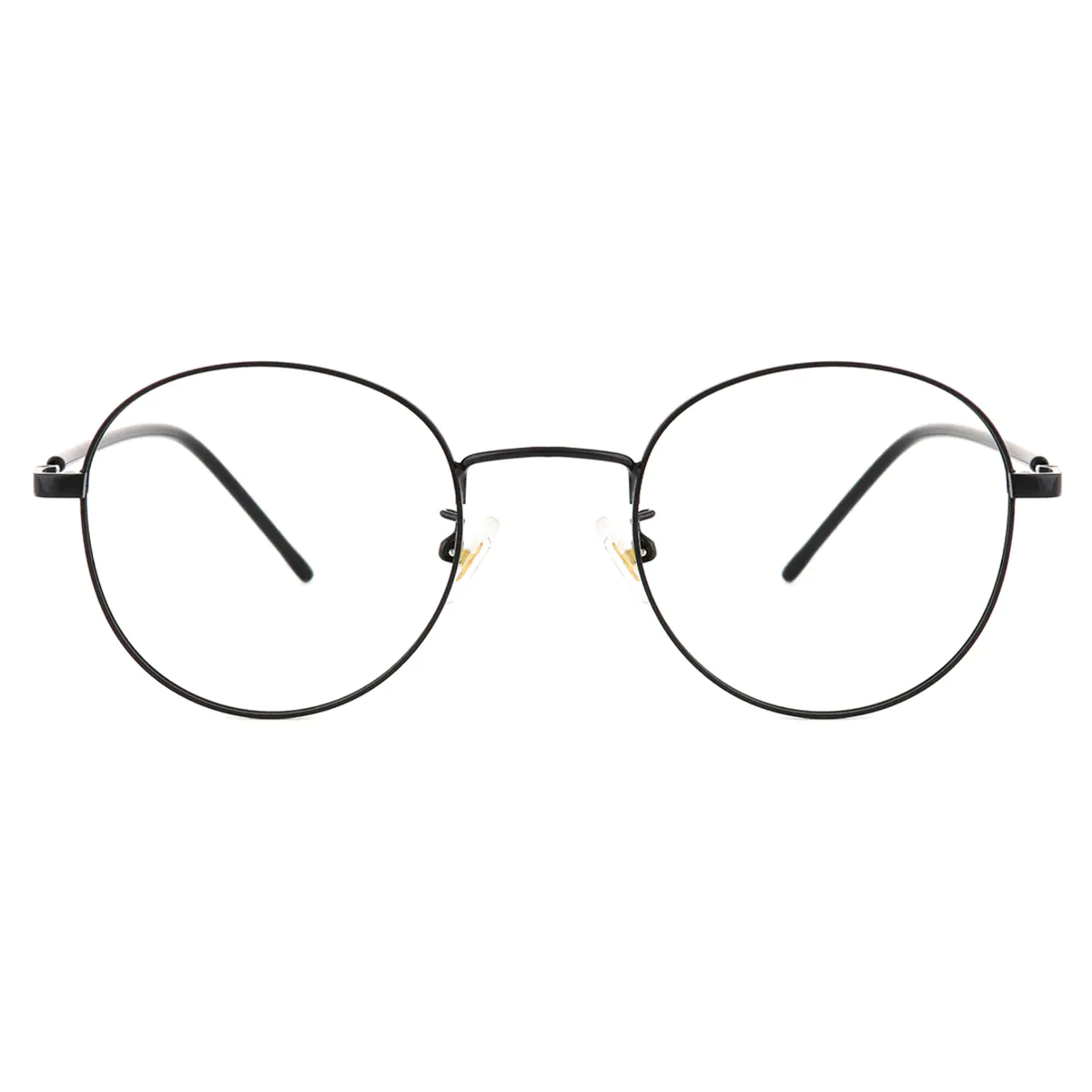 Oval Black Eyeglasses