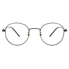 Oval Black Eyeglasses