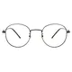 Oval Black Eyeglasses