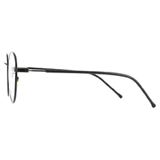 Oval Black Eyeglasses