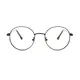 Round Brown Eyeglasses