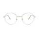 Round Rose Gold Eyeglasses
