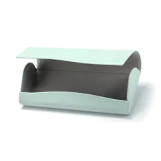 Mint Green PU Glasses Case