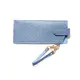 Blue Leather Glasses Pouch