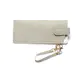 Gray Leather Glasses Pouch