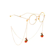 Gold Eyeglass Chain