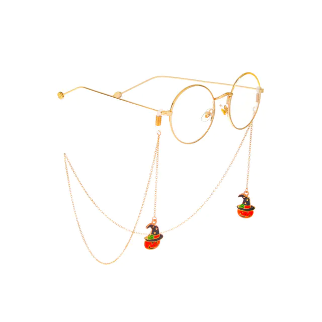Gold Eyeglass Chain