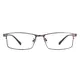 Rectangle Brown Eyeglasses