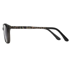 Cat-eye Gray Clip-On Sunglasses
