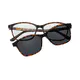 Rectangle Tortoiseshell Sunglasses