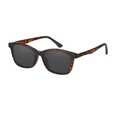 Rectangle Tortoiseshell Sunglasses