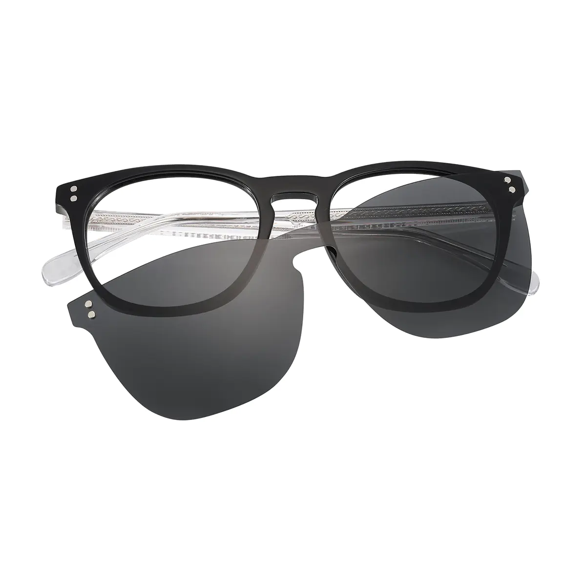 Square Black Sunglasses