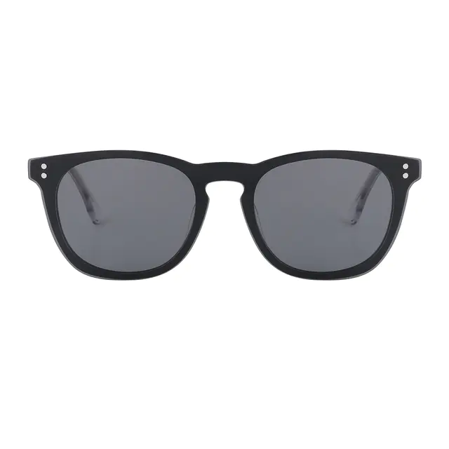Square Black Sunglasses