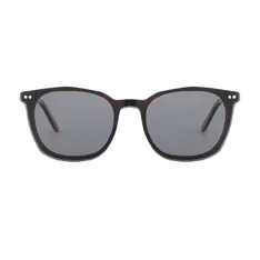 Square Tortoiseshell Clip-On Sunglasses
