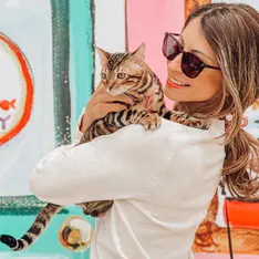 Square Tortoiseshell Clip-On Sunglasses