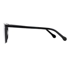 Cat-eye Black Clip-On Sunglasses