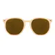 Square Light Brown Sunglasses