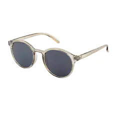 Round Transparent Amber Sunglasses