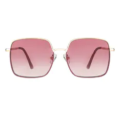 Geometric Gold Sunglasses