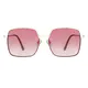 Geometric Gold Sunglasses