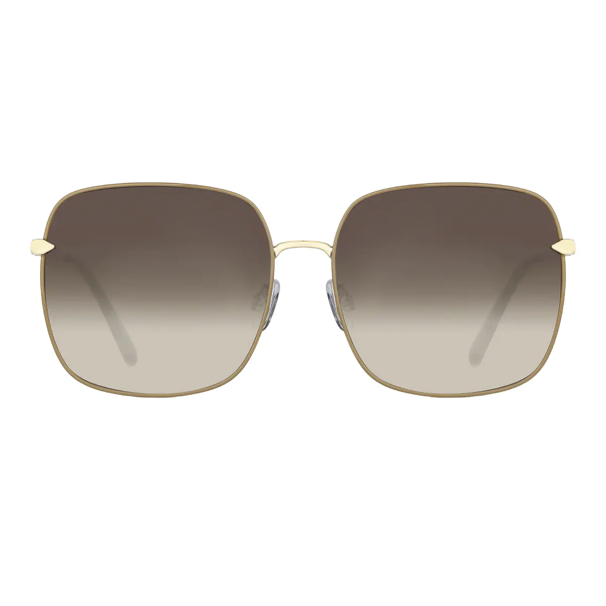 Geometric Gold Sunglasses