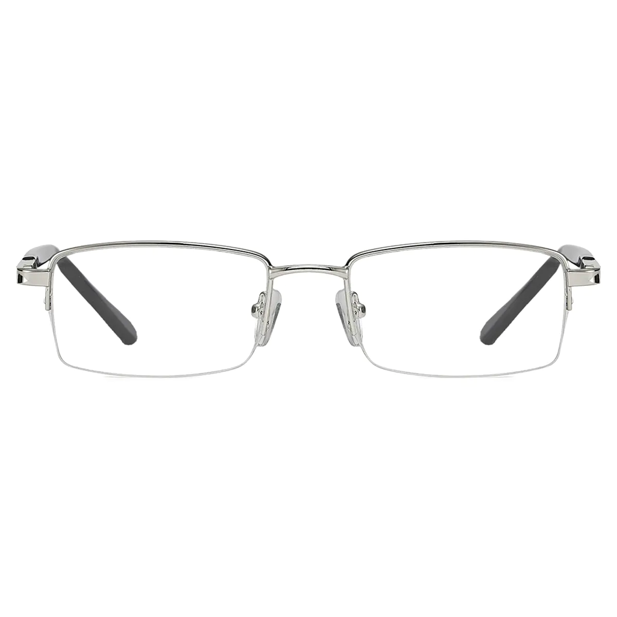 Rectangle Silver Eyeglasses