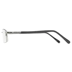 Rectangle Silver Eyeglasses