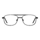 Aviator Black Eyeglasses