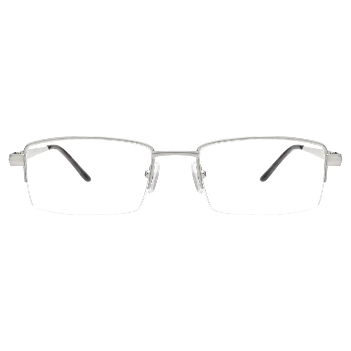 Rectangle Silver Eyeglasses