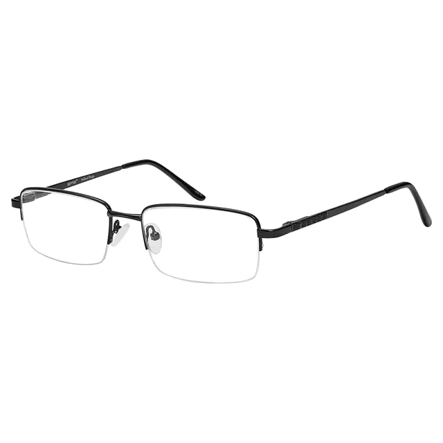 Rectangle Black Eyeglasses
