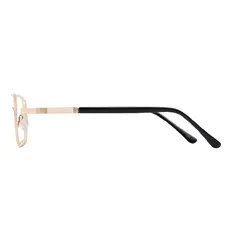 Aviator Gold Eyeglasses