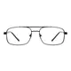Aviator Black Eyeglasses