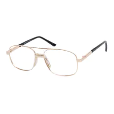 Aviator Gold Eyeglasses