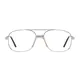 Aviator Silver Eyeglasses