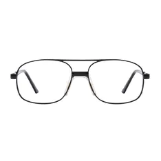 Aviator Black Eyeglasses